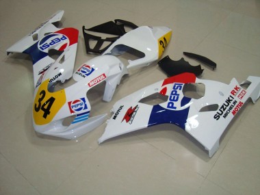 Suzuki GSXR 750 K4 04-05 Verkleidungen - Weiß Blau Pepsi 34