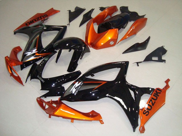 Suzuki GSXR 750 K6 06-07 Verkleidung - Schwarz Orange
