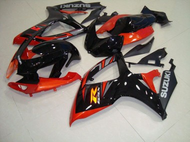 Suzuki GSXR 750 K6 06-07 Verkleidung - Schwarz Rot