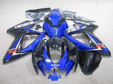 Suzuki GSXR 750 K6 06-07 Verkleidungen - Blau Schwarz
