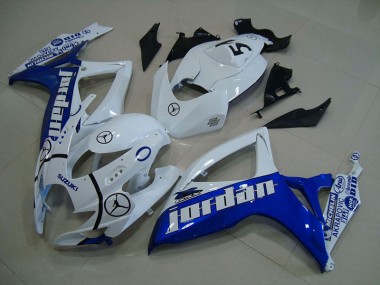 Suzuki GSXR 750 K6 06-07 Verkleidungen - Blau Weiß Jordan