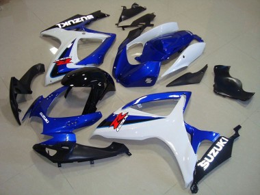 Suzuki GSXR 750 K6 06-07 Verkleidungen - Blau Weiß Schwarz