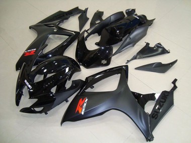 Suzuki GSXR 750 K6 06-07 Verkleidungen - Matt Schwarz