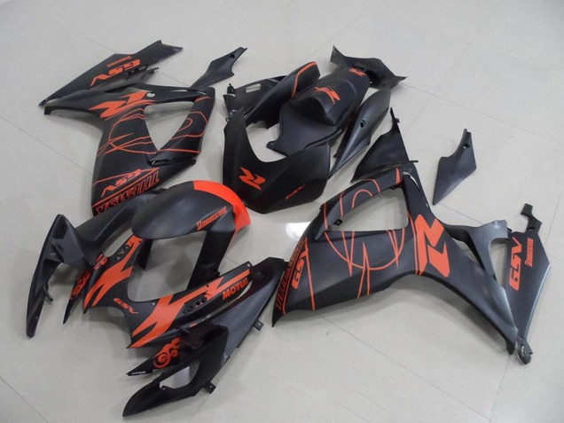 Suzuki GSXR 750 K6 06-07 Vollverkleidung - Schwarz Rot