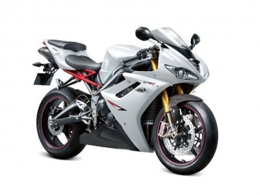 Triumph Daytona 675 Triple 09-12 Verkleidungen - Perl Weiß Schwarz