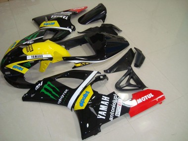 Yamaha R1 00-01 Verkleidungen - Gelb Monster