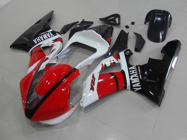 Yamaha R1 00-01 Verkleidungen - Rot Schwarz Weiß Renn Version Yamaha R1 00-01 Verkleidungen - Rot Schwarz Weiß Renn Version