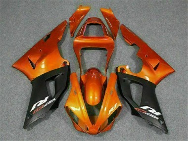 Yamaha R1 00-01 Vollverkleidung - Orange