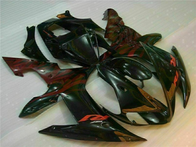 Yamaha R1 02-03 Motorrad Verkleidung - Schwarz Yamaha R1 02-03 Motorrad Verkleidung - Schwarz