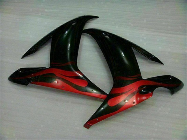 Yamaha R1 02-03 Verkleidung - Schwarz Rot