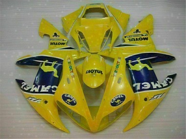 Yamaha R1 02-03 Verkleidungen - Gelb