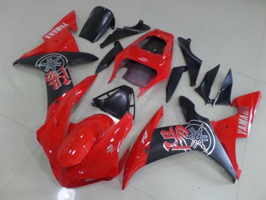 Yamaha R1 02-03 Verkleidungen - Mattrot