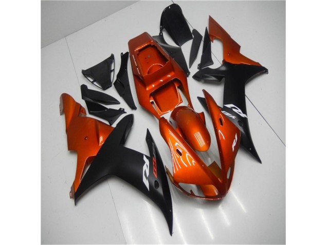 Yamaha R1 02-03 Verkleidungen - Orange Schwarz Yamaha R1 02-03 Verkleidungen - Orange Schwarz
