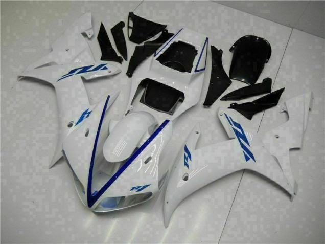 Yamaha R1 02-03 Verkleidungen & Plastik - Weiß