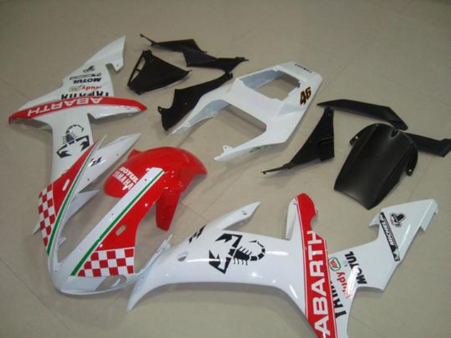 Yamaha R1 02-03 Verkleidungen - Rot Weiß Flag Yamaha R1 02-03 Verkleidungen - Rot Weiß Flag