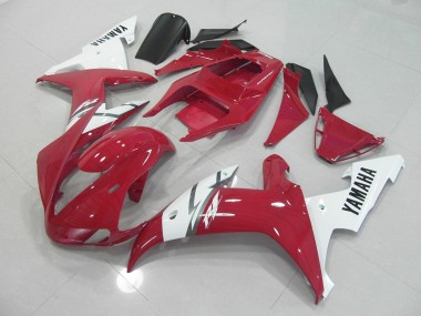 Yamaha R1 02-03 Verkleidungen - Rot Weiß