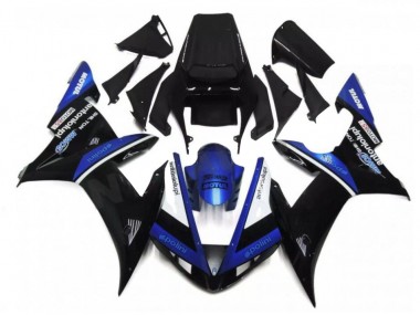 Yamaha R1 02-03 Verkleidungen - Schwarz Blau