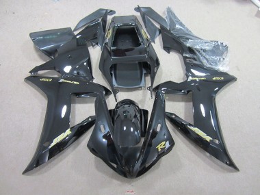 Yamaha R1 02-03 Verkleidungen - Schwarz und Gold Aufkleber