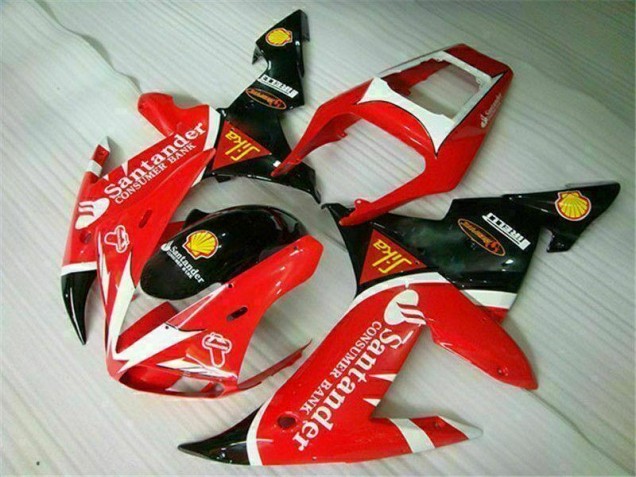 Yamaha R1 02-03 Vollverkleidung - Rot