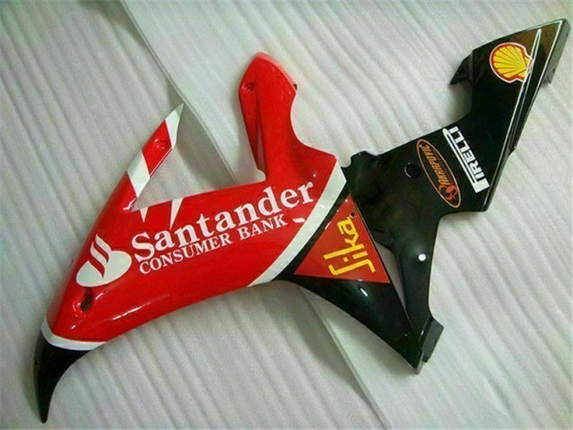 Yamaha R1 02-03 Vollverkleidung - Rot