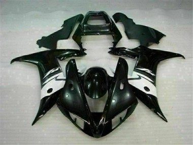 Yamaha R1 02-03 Vollverkleidung - Schwarz