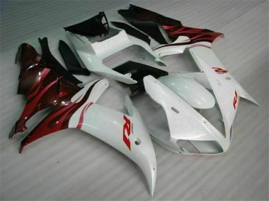 Yamaha R1 02-03 Vollverkleidung - Weiß
