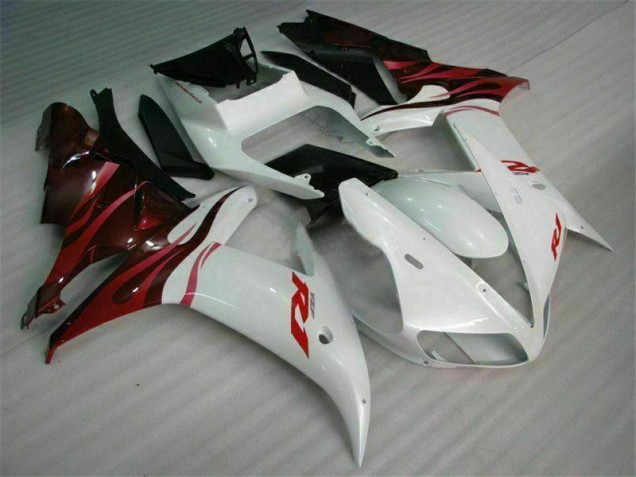 Yamaha R1 02-03 Vollverkleidung - Weiß Yamaha R1 02-03 Vollverkleidung - Weiß