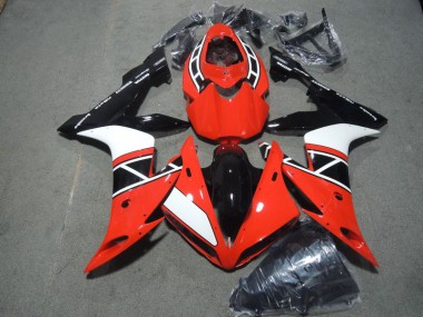 Yamaha R1 04-06 Verkleidung - Rot Weiß Schwarz