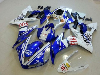Yamaha R1 04-06 Verkleidungen - Blau Weiß Rot