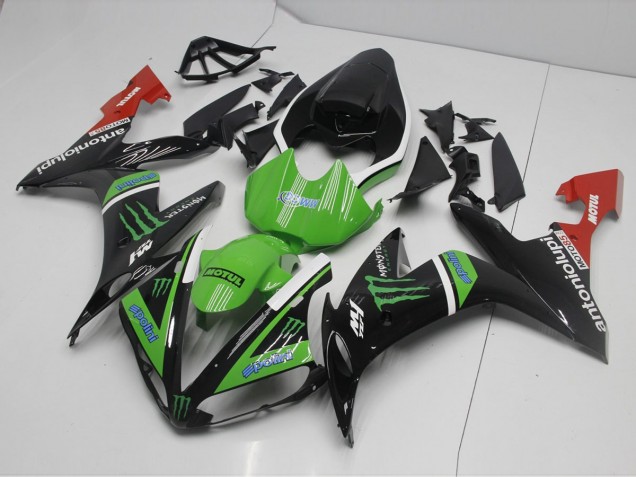 Yamaha R1 04-06 Verkleidungen - Monster Grün