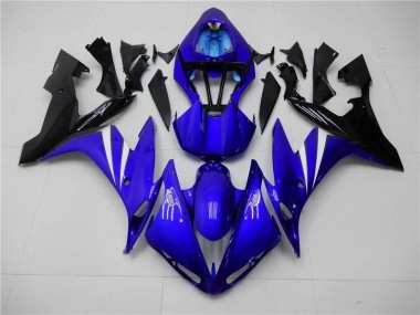 Yamaha R1 04-06 Verkleidungen & Plastik - Blau Schwarz