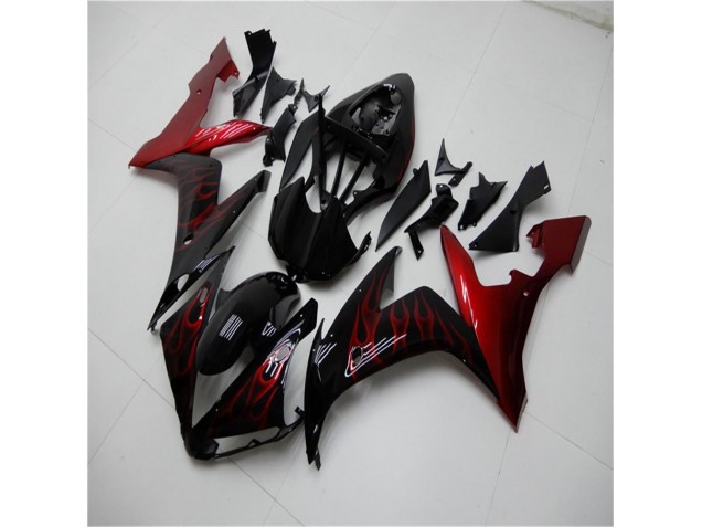 Yamaha R1 04-06 Verkleidungen - Rot Schwarz Yamaha R1 04-06 Verkleidungen - Rot Schwarz