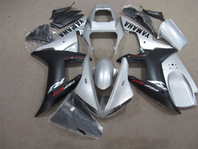 Yamaha R1 04-06 Verkleidungen - Silber Schwarz Yamaha R1 04-06 Verkleidungen - Silber Schwarz