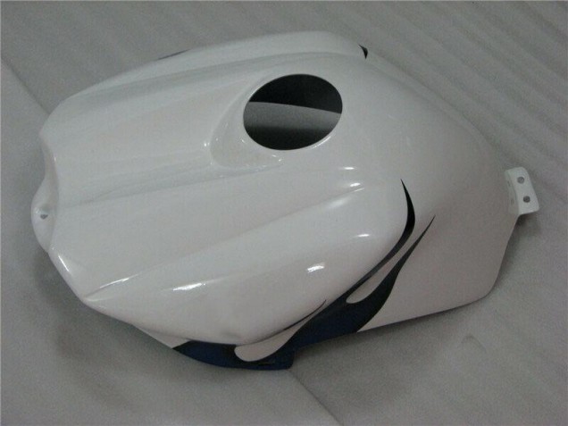 Yamaha R1 04-06 Verkleidungen - Weiß Blau Flamme