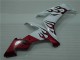 Yamaha R1 04-06 Verkleidungen - Weiß Rot Flamme