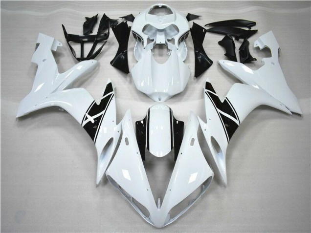 Yamaha R1 04-06 Verkleidungen - Weiß Schwarz Yamaha R1 04-06 Verkleidungen - Weiß Schwarz