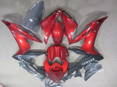 Yamaha R1 04-06 Vollverkleidung - Rot Schwarz