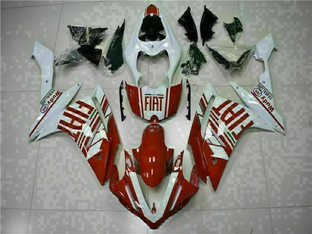 Yamaha R1 07-08 Verkleidung - Rot Weiß