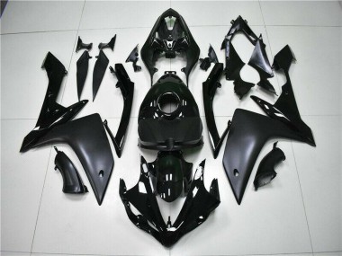 Yamaha R1 07-08 Verkleidungen - Matt schwarz Glänzend