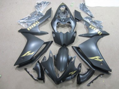 Yamaha R1 07-08 Verkleidungen - Schwarz und Gold Aufkleber