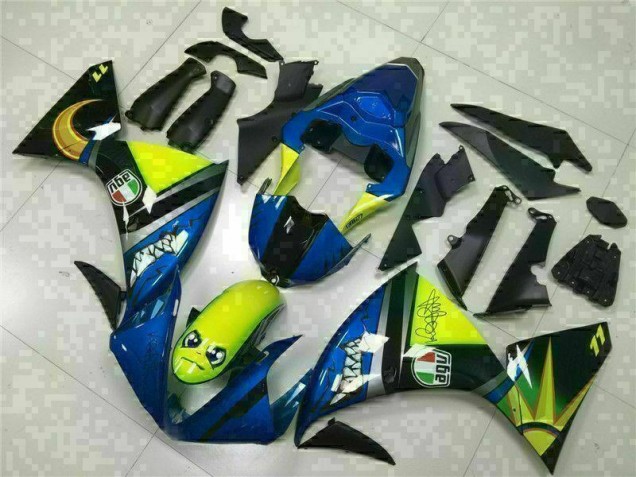 Yamaha R1 09-11 Verkleidungen - Blau