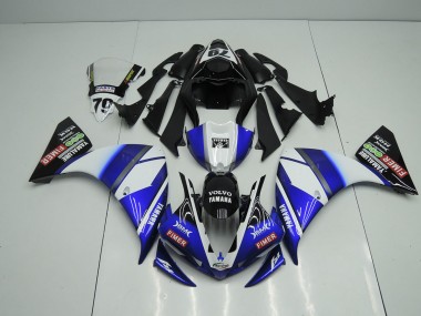 Yamaha R1 09-11 Verkleidungen - Blau Schwarz Sterilgarda