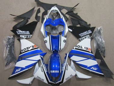 Yamaha R1 09-11 Verkleidungen - Blau Weiß