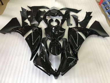 Yamaha R1 09-11 Verkleidungen - Glänzend Schwarz