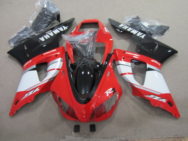 Yamaha R1 09-11 Verkleidungen - Rot Schwarz Weiß