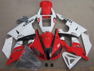 Yamaha R1 09-11 Verkleidungen - Rot Weiß Schwarz