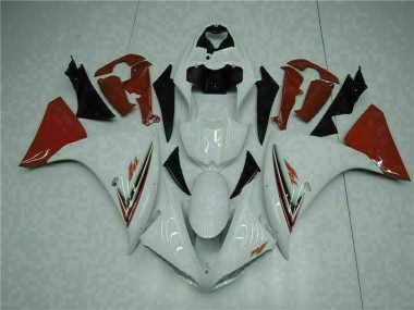 Yamaha R1 09-11 Verkleidungen - Weiß Rot