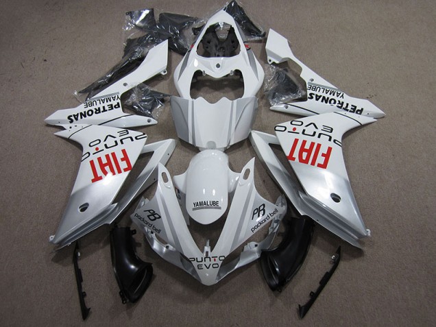 Yamaha R1 09-11 Verkleidungen - Weiß Schwarz PB Rot Fiat