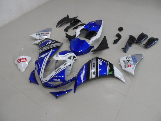 Yamaha R1 09-11 Vollverkleidung - Blau Weiß Yamaha R1 09-11 Vollverkleidung - Blau Weiß