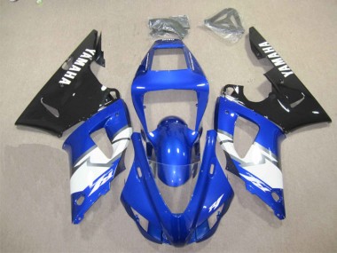 Yamaha R1 12-14 Verkleidung - Blau Schwarz Weiß